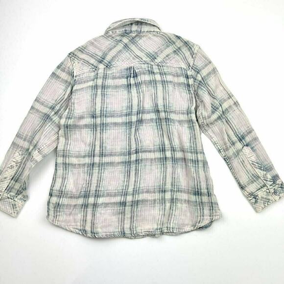 NWT Rails Button Double Gauze Down Shirt - Picture 6 of 9